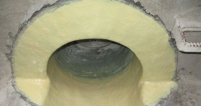 Traditional liner connection to circular profile