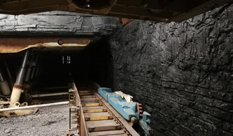 Authentically recreated coal seams with MC-RockMortar