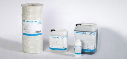 ombran SC is a new odourless and styrene-free reactie resin for use in the hand lay-up lamination of sewerage structures. 