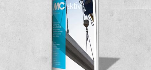 The new MC aktiv 3/2022 with the MAIN FEATURE: Fast, faster, MC-Fastkick – Boosting concrete compatibility