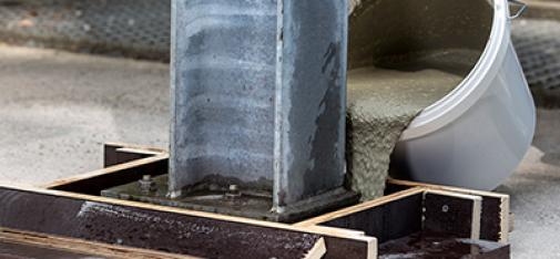 New Emcekrete 50 A grouting concrete for thicker layers