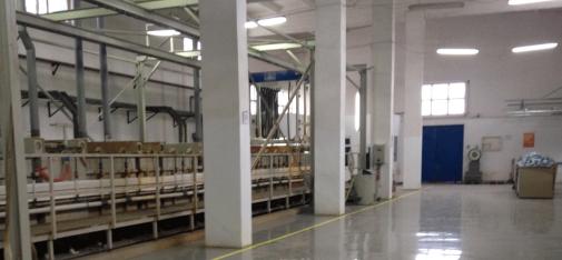Incomparable: The production building floor was in a dilapidated state and unusable in places. Today, the production facility is not only more efficient, it is also significantly more impressive to look at.