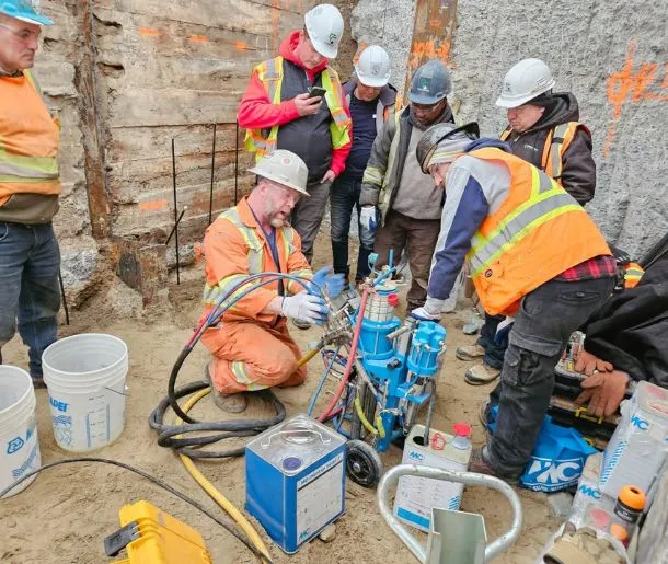 Soil injection - MC-Bauchemie