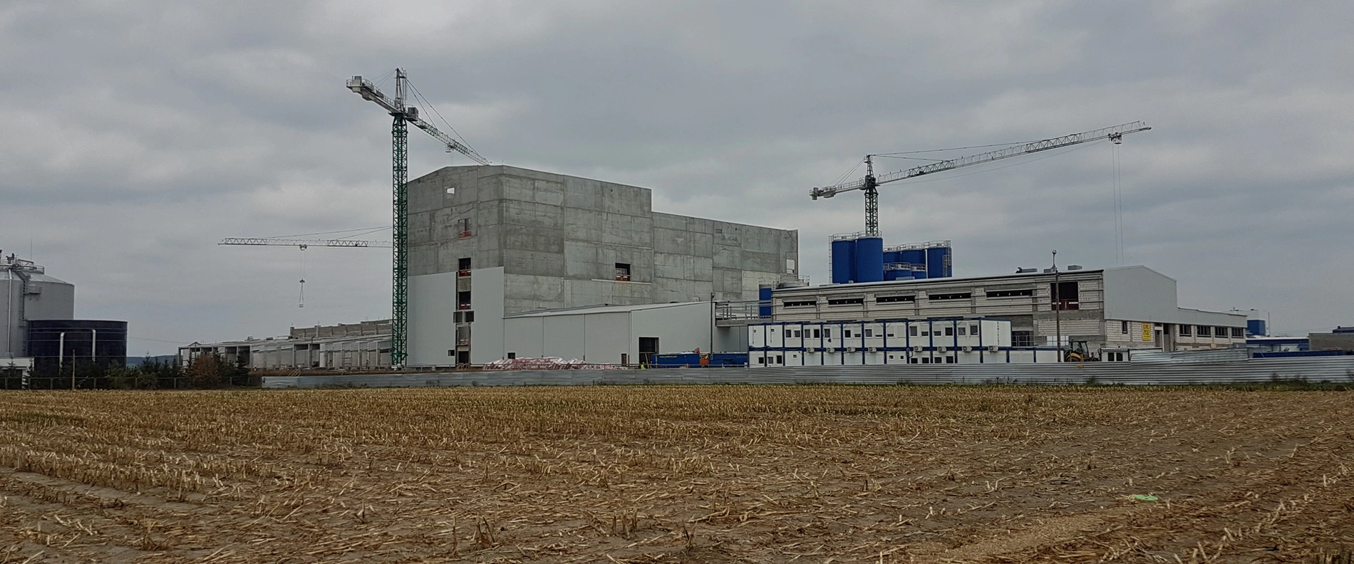 Products from MC were selected to ensure a hygienic and visually attractive coating of a milk powder factory from the company Mlekovita.