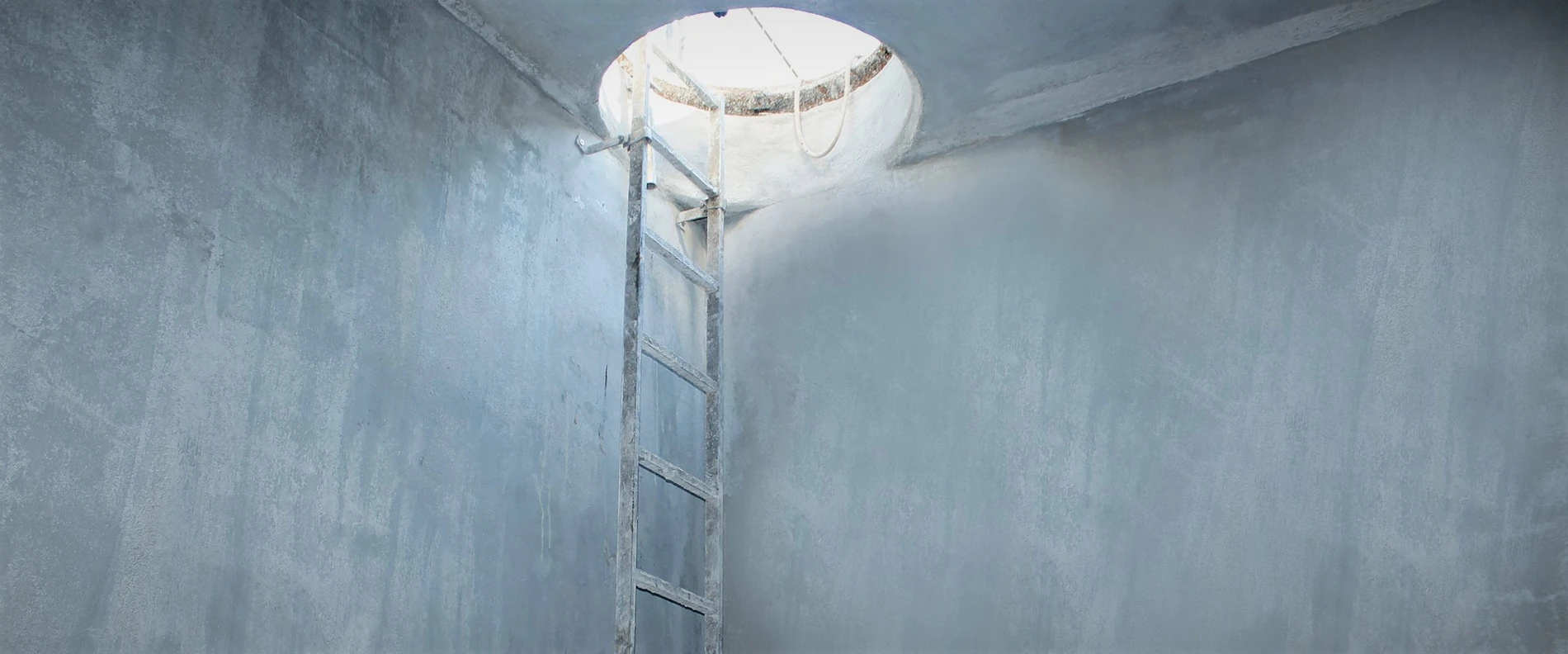 Pumpwerk mineralisch instand gesetzt