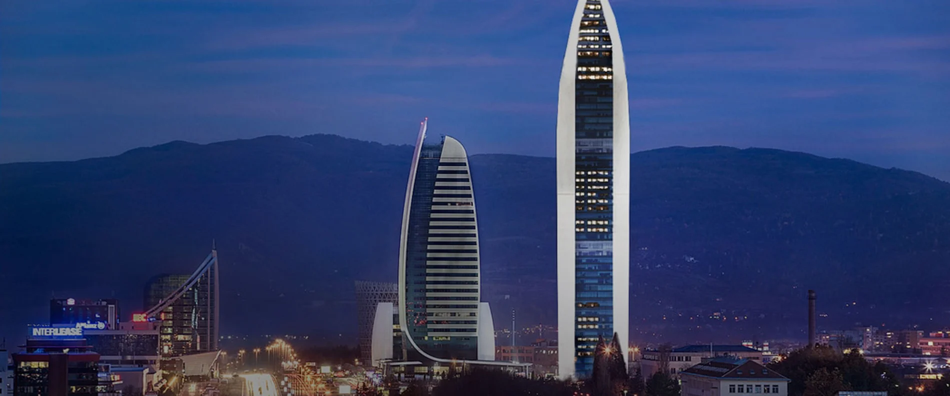 MC's high-performance superplasticisers are integral to the concrete used to build the foundation, core, columns and ceilings of the Sky Fort Business Center.