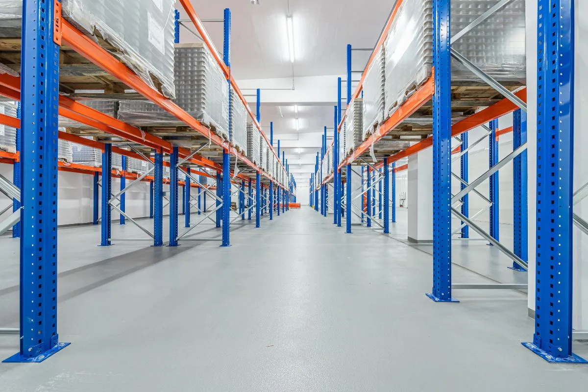 The storage rooms were also coated with an industrial flooring system from MC.