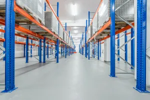 The storage rooms were also coated with an industrial flooring system from MC.
