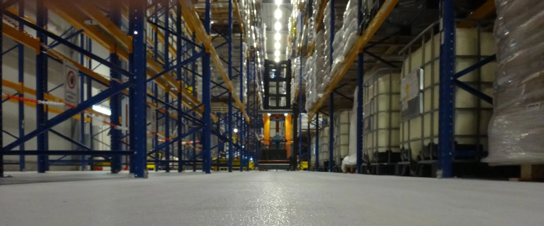 View of Industrial Floor with operations ongoing