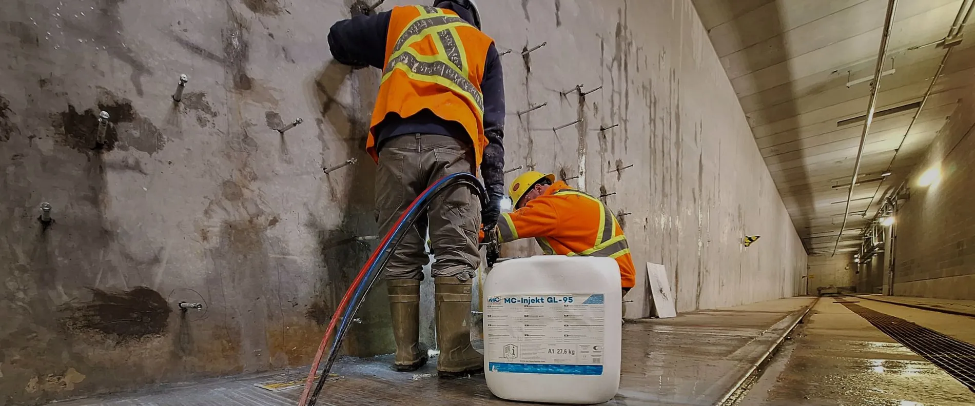 The packers are in place, and the injection is in full swing.