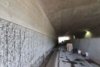 The substrate preparation work in full swing