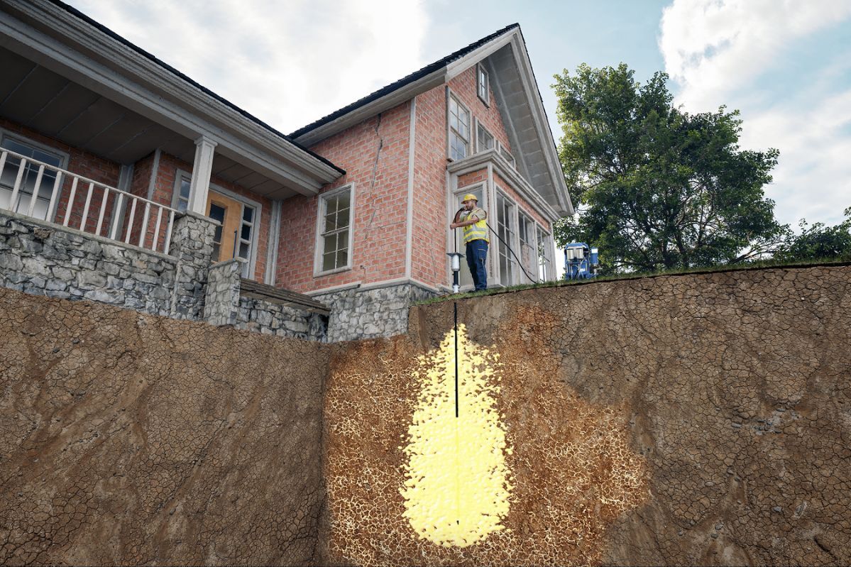 How to stabilise unstable or weak soil with injection technology