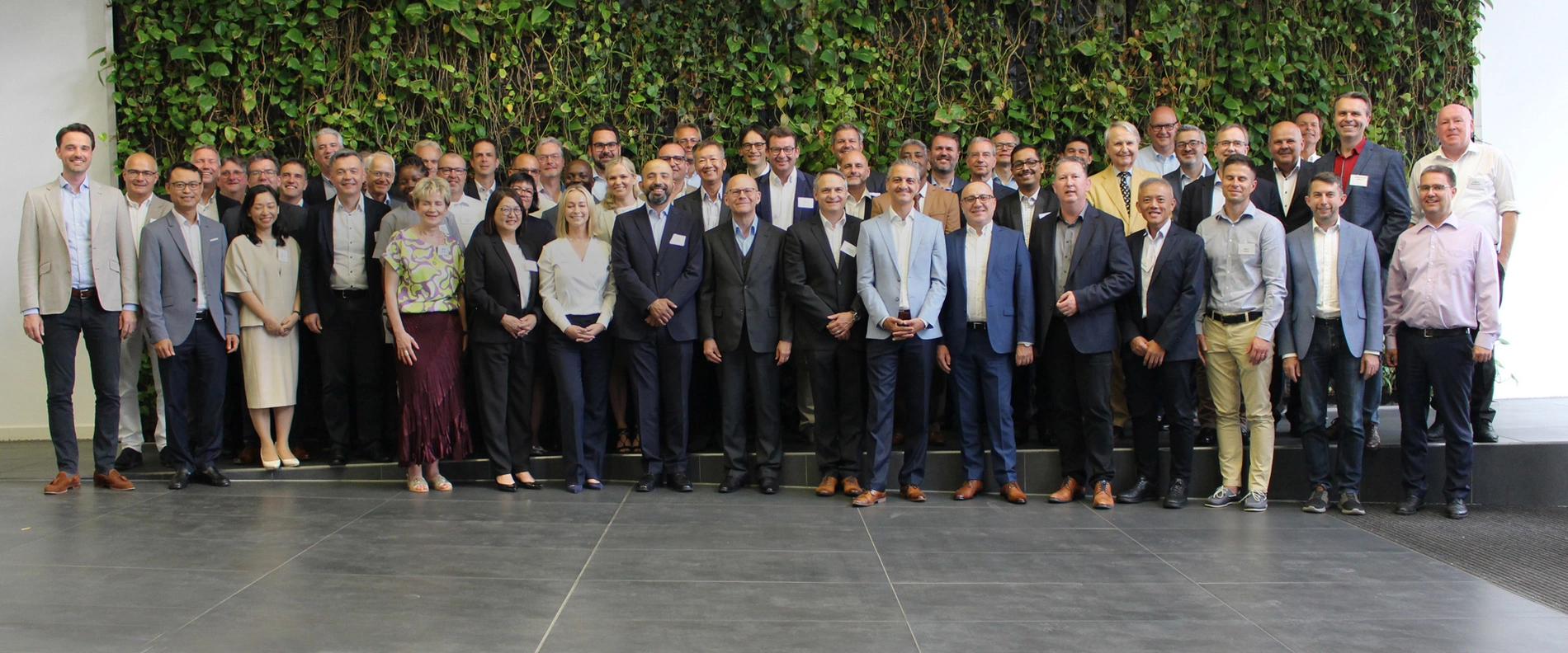 Picture of the participants at the Senior Management Meeting