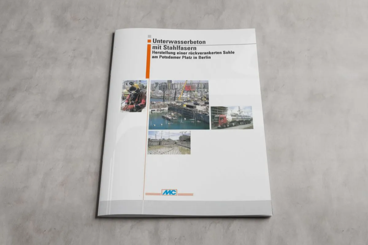 A brochure from the 1990s introduces the special project.