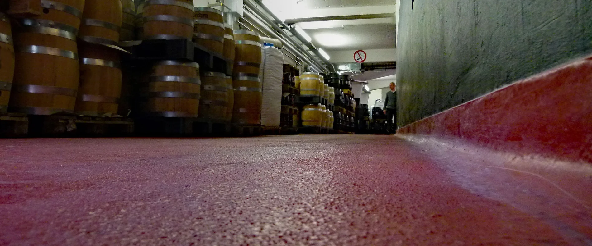 View inside a brewery: MC-DUR PowerCoat, the new PU/mineral hybrid flooring from MC-Bauchemie