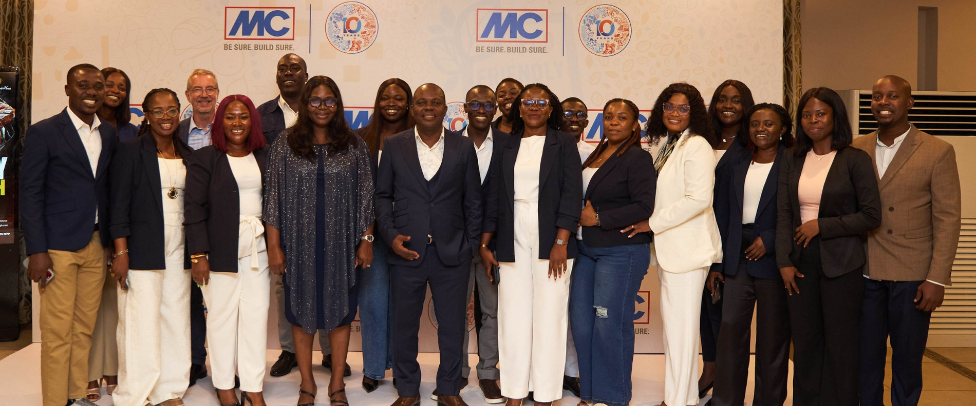 Group photo of participants at the MC Ghana anniversary