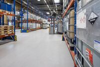 View in production hall