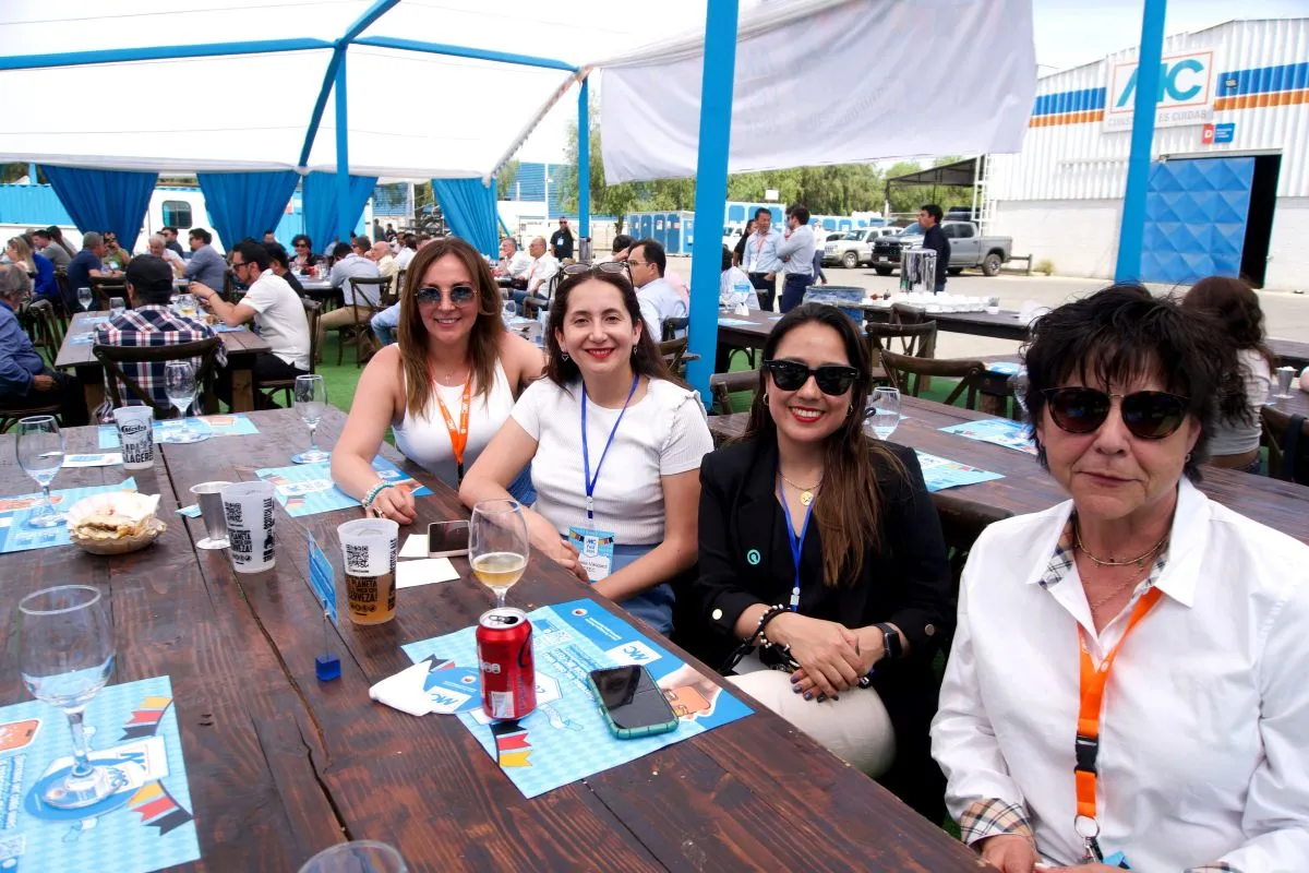 The guests enjoyed German meals and beer at the celebration.