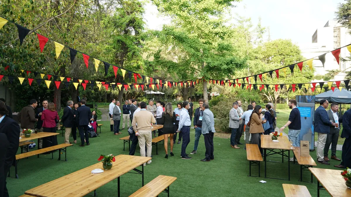 The celebration took place at Club Manquehue in Santiago de Chile