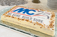 Picture of the anniversary cake