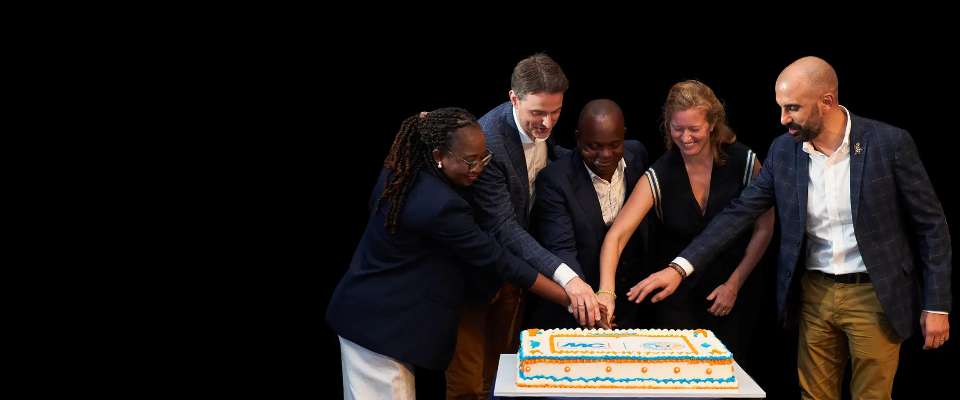 Photo of the anniversary cake