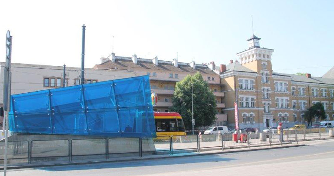 The subway station Dworzec Wileński was constructed with concrete formulated with MC plasticisers.