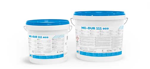 MC-DUR 111 eco is a new epoxy resin sealer from MC-Bauchemie that can be used indoors.