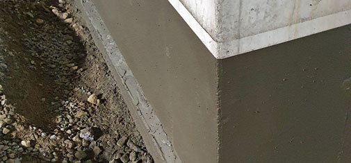 MC-Proof 600 Xtra – the new single-component waterproofing slurry from MC-Bauchemie offering excellent crack-bridging properties. It can be sprayed as well as poured, spread and trowelled and offers a wide range of applications. It can be used on new-build foundations and columns, in prefabricated industrial shed and hall construction and for waterproofing tanks and basins as well as for the protection and waterproofing of foundations and pillars in paved parking facilities.