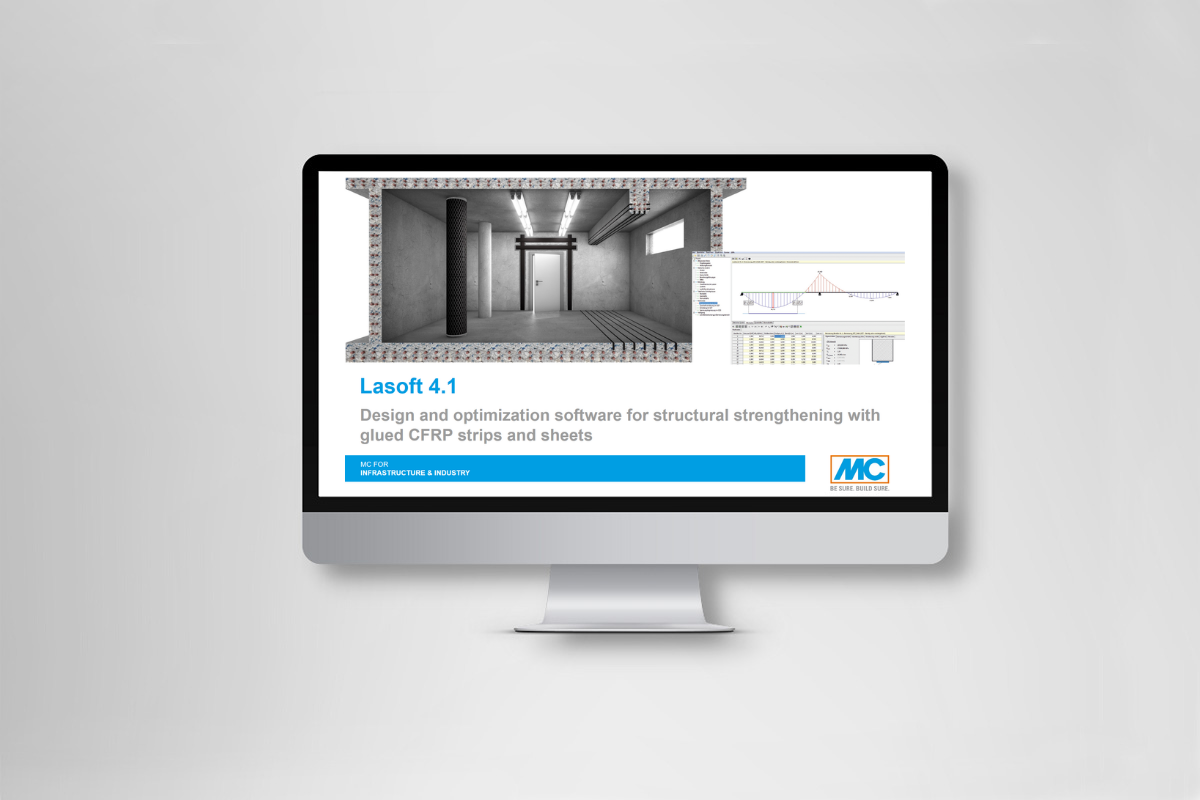 Unique software: Unlike conventional programs, Lasoft 4.1, comprises not just a dimensioning but also an extensive structural analysis capability.