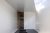 The entrance to the chapel was also coated in white, except for the grey floor.
