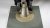 View of the measurement of the flowability for grouting concrete with a slump funnel according to the DAfStb-guideline
